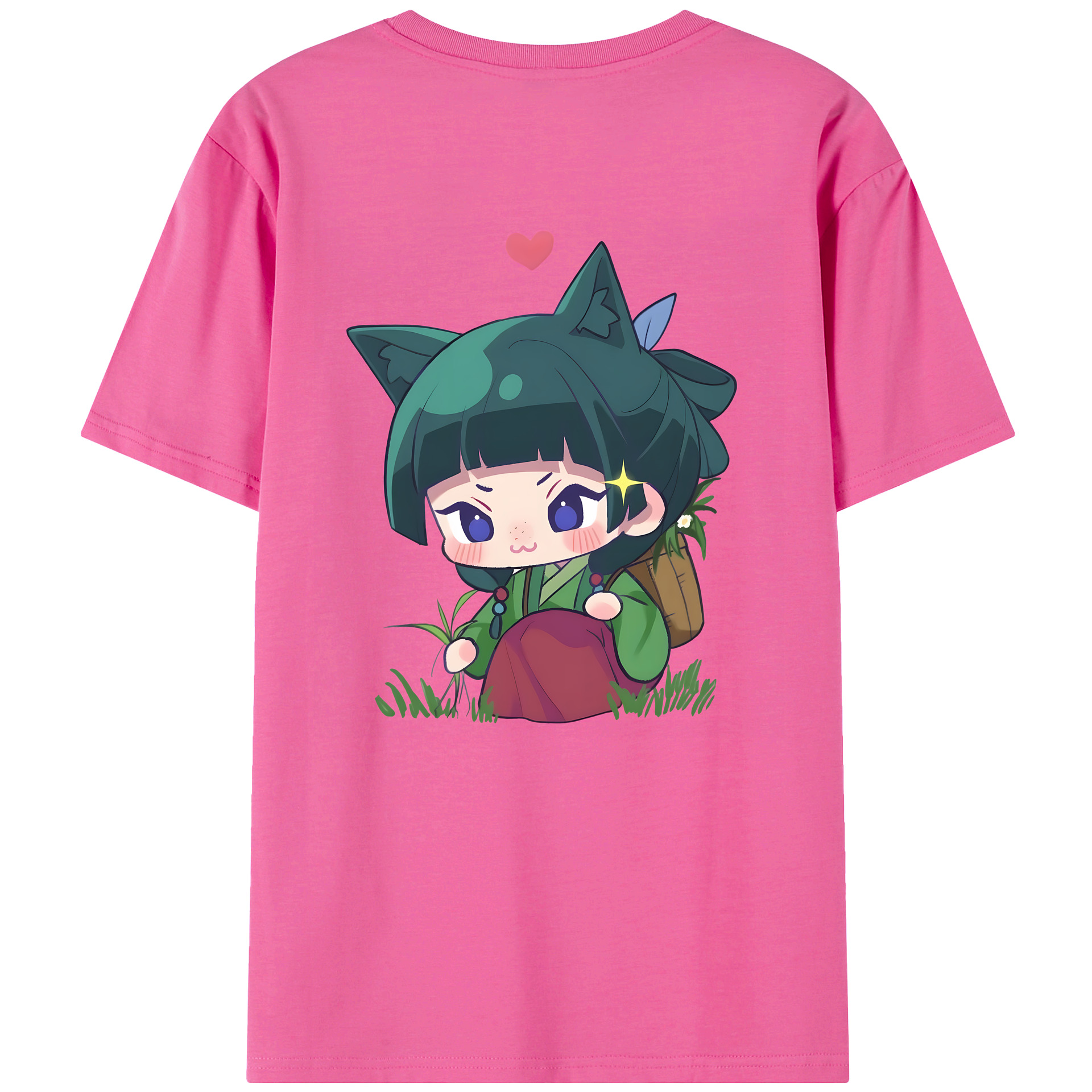 （画像用） 薬屋のひとりごと The Apothecary Diaries レディース半袖Tシャツ(バックプリント)